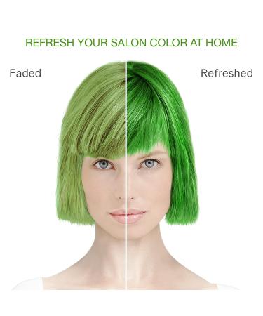 Celeb Luxury Viral Green Colorditioner - Professional Semi-Permanent Hair Color Depositing Conditioner for Vibrant Green Color Maintenance & Refreshment - Buy Online on GoSupps.com