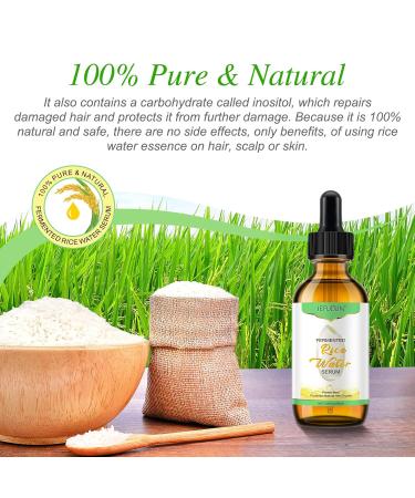 Fermented Rice Water Shampoo & Biotin Hair Growth Oil | Restore Dry & Damaged Hair | All Hair Types | Men & Women - Buy Online on GoSupps.com