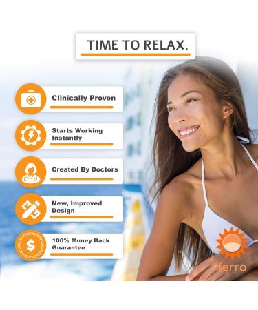 Ferra Motion Sickness Wristbands - Natural Acupressure Bands for Sea Sickness Morning Sickness & Nausea Relief | 2 Pairs for Vacation & Cruise Essentials - Buy Online on GoSupps.com
