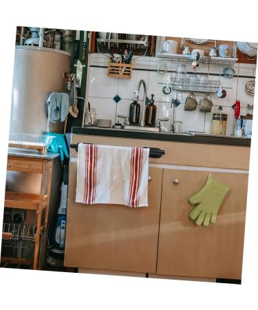 jojofuny Black Washcloths Single Bar Hand Rail for Coat Mounted Kitchen Bathroom Bath Rack Towel Racks Stainless Required Black 40X7cm - Buy Online on GoSupps.com