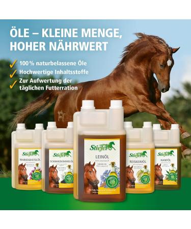100% Natural Linseed Oil Boots for Horses - Cold-Pressed Rich in Omega-3 & Vitamins | 5L | Supports Fur & Skin Health - Buy Online on GoSupps.com