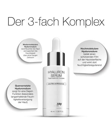 Vitabay Hyaluronic Acid Serum 40 ml - Intense Hydration & Anti-Aging for Dry Skin - Buy Online on GoSupps.com