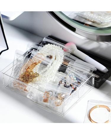 Clear PVC Jewelry Bags - Self Seal Zipper Pouches for Rings, Earrings, and More (180 Pieces) - Buy Online on GoSupps.com