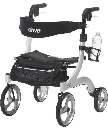 Drive Medical Nitro Clip-On Cup Holder for Walker Rollator 6x4x3.5 Inch - Black - Buy Online on GoSupps.com