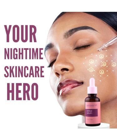Genovie MD Retinol Serum - Anti-Aging Face Serum with Hyaluronic Acid & Jojoba Oil for Fine Lines & Hydration - 1 fl oz - Buy Online on GoSupps.com