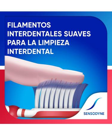 Sensodyne Sensitivity & Gums Soft Toothbrush - 4 Pack for Tooth Sensitivity Relief | International Shipping - Buy Online on GoSupps.com