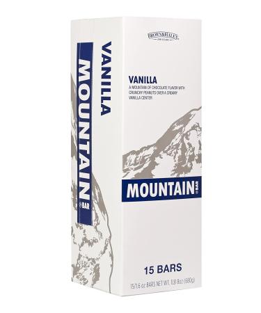 Vanilla Mountain Bar 1.6 oz - Case of 15 Bars | Delicious and Nutritious Snack Option - Buy Online on GoSupps.com