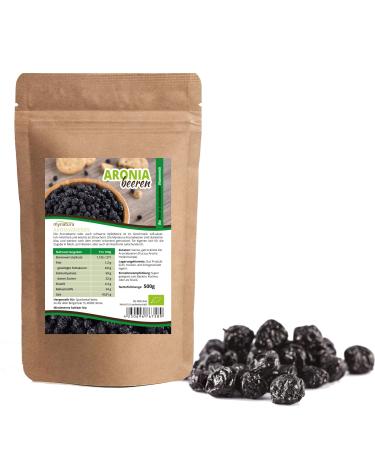 Mynatura Organic aronia berries dried aronia berries vitamins minerals vegan raw vegetables 2000g