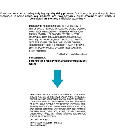 Quest Nutrition Ranch Baked Protein Chips - 12 Pack, 1.1 oz - High Protein, Low Carb, Gluten Free - Buy Online on GoSupps.com