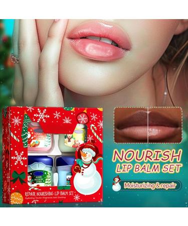 dPois 4 Piece Nourishing Lip Balm Set for Daily Care Intensive Hydration to Restore Softness and Smoothness Multicolor One Size One Size Multicolor - Buy Online on GoSupps.com