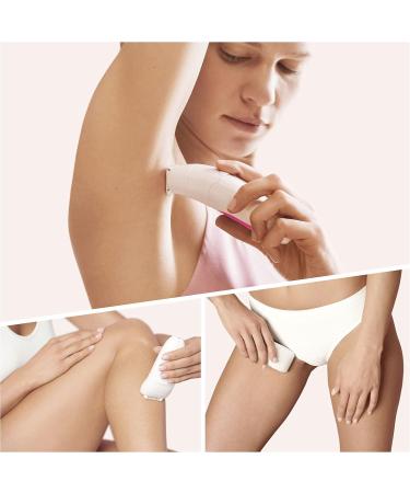 Brown Silk- pil 5 Epilator for Women - Hair Removal with Micro-Grip Technology Wet & Dry Use Sensosmart - Perfect Gift in White/Pink - Buy Online on GoSupps.com