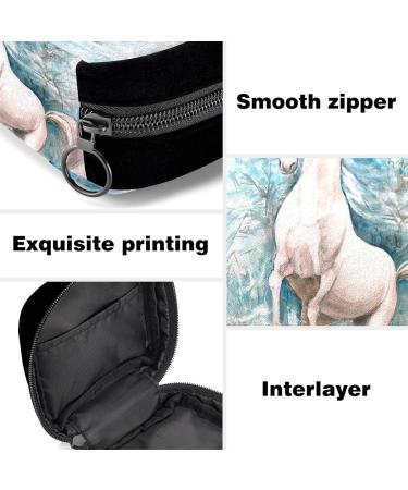 Animal Horse Color Period Bag | Sanitary Napkin Storage & Makeup Pouch - GIAPB - Buy Online on GoSupps.com