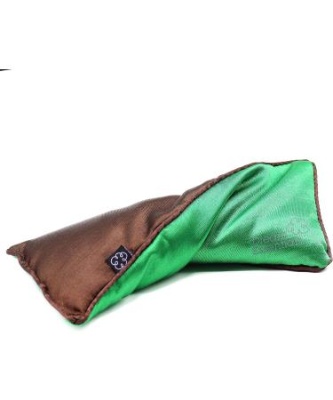 Dream Essentials Lavender & Flax Filled Eye Pillow - Forest Green | Relaxation and Sleep Aid - Buy Online on GoSupps.com