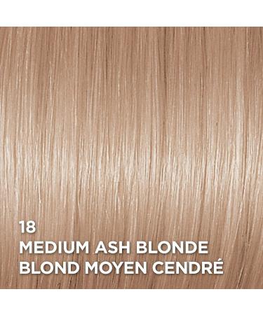L'Oreal Paris Superior Preference 9 weeks of Luminous Fade-Defying Permanent Hair Dye 18 Medium Ash Blonde 100% Grey Coverage 1 Hair Dye Kit (Packaging May Vary) Medium Ash Blonde 1 count (Pack of 1) - Buy Online on GoSupps.com