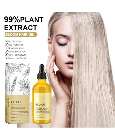 Veganic Natural Hair Growth Oil - Nourishing Hair Oil for Thin Dry and Damaged Hair - 60ML - Buy Online on GoSupps.com