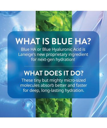 LANEIGE Water Bank Blue Hyaluronic Serum 1.6 fl. oz. | Ultimate Hydration and Soothing Effects - Buy Online on GoSupps.com