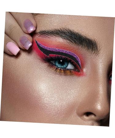 Didiseaon 40 Pairs Eyeliner Glitter Stickers Stiker Adhesive Stickers Adhesive Tape Plastic Double Eyelid - Buy Online on GoSupps.com