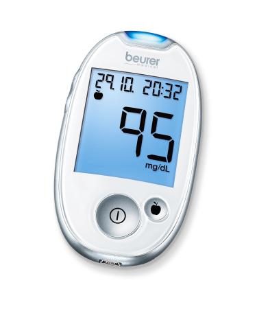 Beurer GL 44 mg/dl blood glucose meter white
