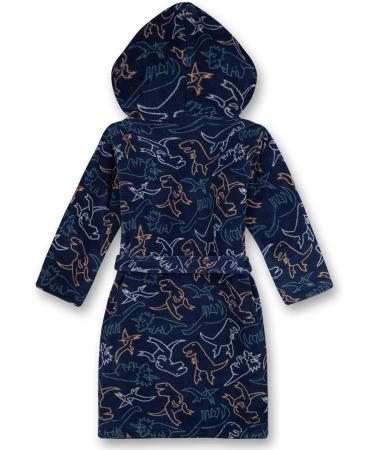 Sanetta Boys Morningcoat Blue Bathrobe 98 - Nordic Blue | International Shipping Available - Buy Online on GoSupps.com