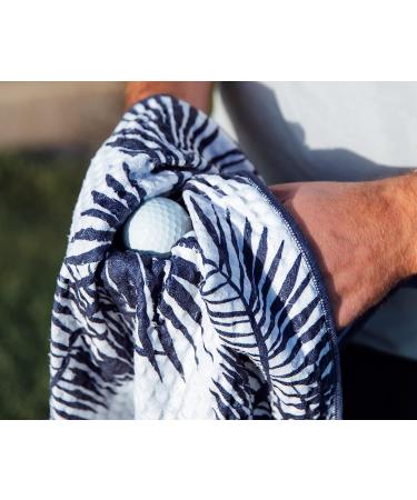 Blue Tees Golf 4-in-1 Magnetic & Clip Bag Towel 18x18 - Black - Buy Online on GoSupps.com