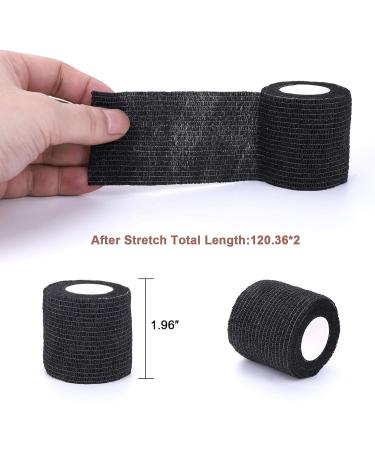Self-Adhesive Cohesive Wrap Bandage 2 X 5 Yards - 6 Pack for Wrist, Ankle Sprains & Swelling - Buy Online on GoSupps.com