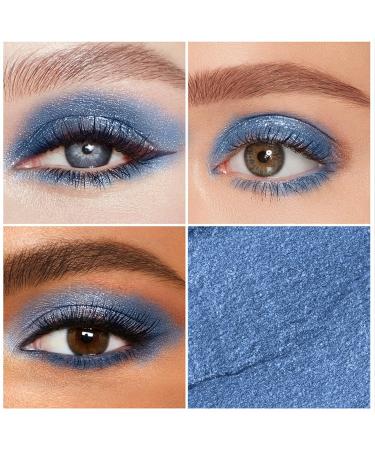 Buy Old Shadow Stick Matte Shimmer Eyeshadow Pen - Waterproof Creamy Crayon in Sparkling Dream Blue | Pigmented Eye Makeup for International Shipping - Buy Online on GoSupps.com