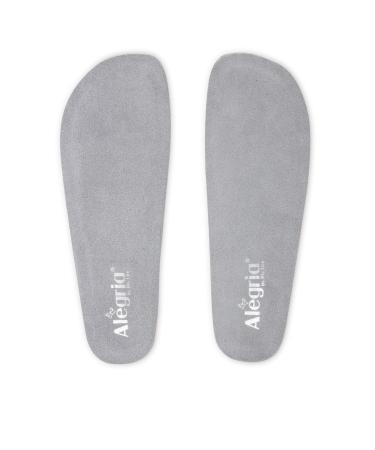 Alegria Women's Classic Replacement Arch Support Footbed Grey 11.5-12 Wide Width US