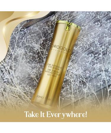 OROGOLD 24K Intensive Eye Serum - Anti Aging Solution for Wrinkles & Puffiness - 50ml - Buy Online on GoSupps.com