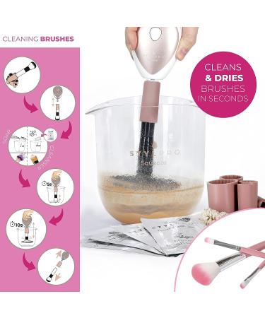 STYLPRO 2in1 Makeup Brush & Sponge Cleaner and Dryer Machine - Set of 2 - Buy Online on GoSupps.com