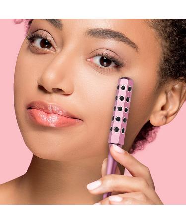 Fancii Uplift Massage Roller with Rose Quartz Gua Sha & Germanium Stones - Face, Eye, Neck Massager for Anti-Aging Beauty - Firm, Tighten Skin - Buy Online on GoSupps.com