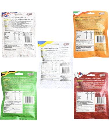 Arrogant Chicken : Jerky Snacks - 78% Protein 1% Carb - High Protein - Better than Beef Jerky & Biltong - 100% Chicken Breast - Carnivore Snacks - All Natural (Mixed Flavours 5 x 30g) Mixed Flavours 30.00 g (Pack of 5) - Buy Online on GoSupps.com