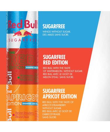 Red Bull Energy Drink Sugar Free 250 ml (4 pack) 250ml (Pack of 4) - Buy Online on GoSupps.com