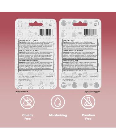 ChapStick Lip Balm Holiday Variety Packs (6 Sticks) Sips & Snuggles + Toasty Treats Flavored Lip Moisturizers Stocking Stuffers Gifts 0.15 Oz Ea - Buy Online on GoSupps.com