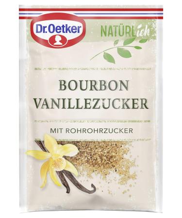 Dr.Oetker of course bourbon vanilla sugar 3 x 8g-the bourbon vanilla sugar with a pipe-ear sugar gives a pleasant aroma with its bourbon vanilla extract sweet dishes
