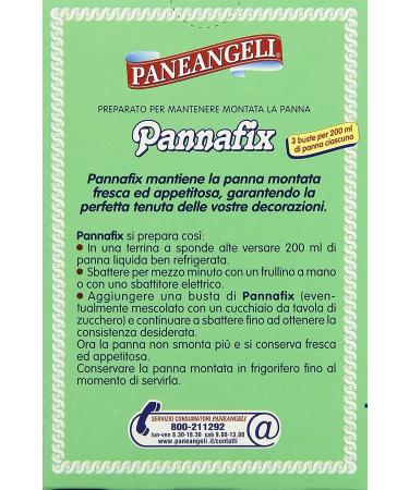 Paneangeli Pannafix 30g (1.06oz) - Italian Import - Pack of 3 Sachets - Buy Online on GoSupps.com