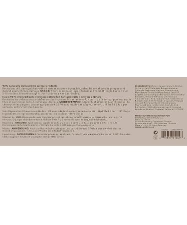 Macadamia Professional Nourishing Repair Hair Masque - 8 FL Oz - Sulfate & Paraben Free - Organic Vegan Hair Care for Moisture & Elasticity - Buy Online on GoSupps.com