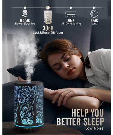 300ML Metal Essential Oil Diffuser for Large Room Home Aromatherapy - Best Aromatherapy Diffusers for Essential Oils - Buy Online on GoSupps.com