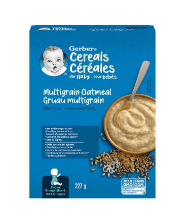 Nestle Gerber Nestle Gerber Mixed Grains Baby Cereal 227g Box