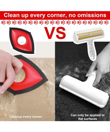 Molain Cat Dog Hair Remover Mini Pet Hair Remover Car Hair Detailer Pet Hair Remover Brush for Couch Car Interior Carpet Cushion Furniture Home Fabric - Buy Online on GoSupps.com