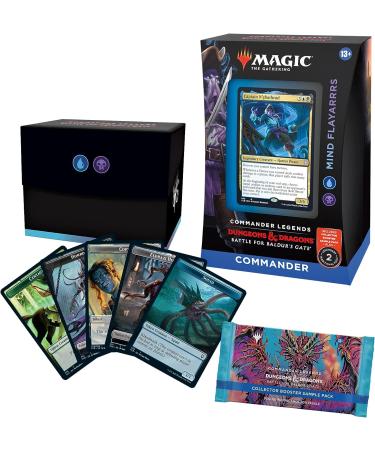 Magic The Gathering Commander Legends Battle for Baldur's Gate Deck + Collector Booster Sample Pack - Buy Online on GoSupps.com