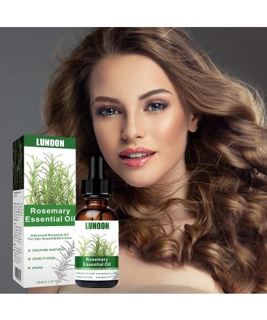 Rosemary Hair Oil 60ml - Natural Bio Anti-Hair Loss Solution Nourishes Scalp Stimulates Growth & Improves Circulation | Joyivike - Buy Online on GoSupps.com