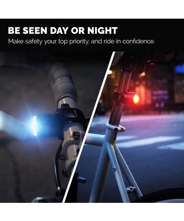 Cycle Torch USB Rechargeable Bike Lights Front and Back Bolt Combo - Easy to Install, Lightweight & Durable - Buy Online on GoSupps.com