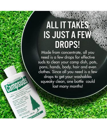 Sierra Dawn Campsuds Outdoor Soap - 4 fl oz | Biodegradable & Environmentally Safe Cleaner - Buy Online on GoSupps.com