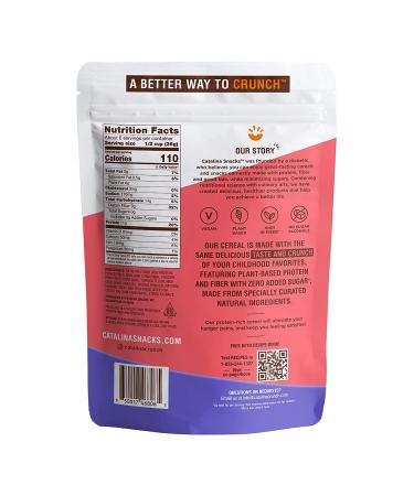 Catalina Crunch Keto Cereal Fruity 8 oz - Low Carb, Gluten-Free Breakfast - Buy Online on GoSupps.com
