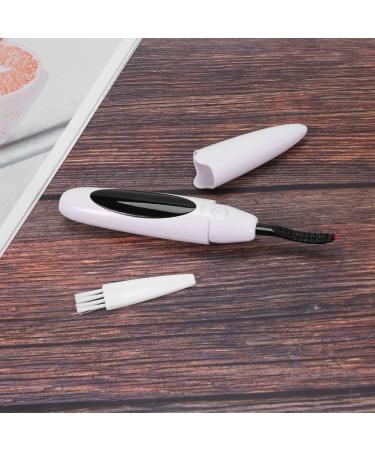 Fegtrtyoa 2X Electric Heated Eyelash Curler USB Charge Makeup Curling Kit Long Lasting Natural Eye Lash Curler White - Buy Online on GoSupps.com
