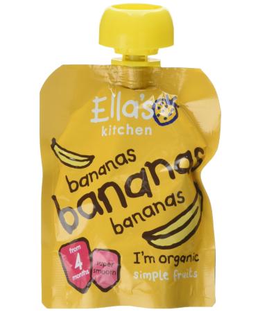 Ella's Kitchen Smooth Puree First Taste Bananas 70g