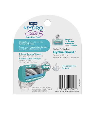 Schick Hydro Silk Sensitive Care - 4 Cartridges | Smooth, Irritation-Free Shaving - Buy Online on GoSupps.com