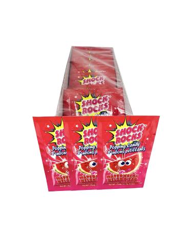 SHOCK ROCKS POPPING CANDY WATERMELON 24PK