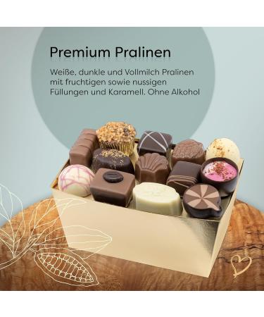 Buy Epralinchen Premium Hand-Processed Belgian Luxury Chocolates - Alcohol-Free Pralines Edition 1kg | Gourmet Belgian Chocolates Online - Buy Online on GoSupps.com