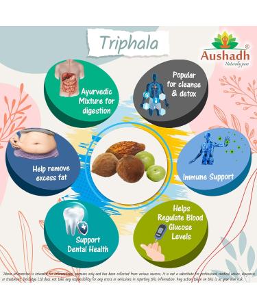 Organic Triphala Juice 500ml - Ayurvedic Digestive Supplement - Buy Online on GoSupps.com
